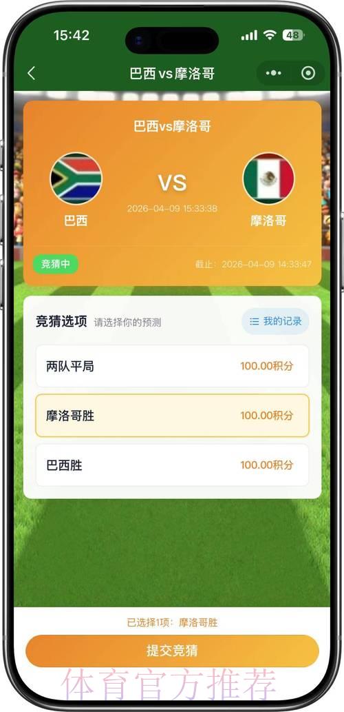 2026世界杯免费竞猜热门预测